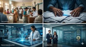 Real World Data in India sourced across hospital EMR claims and patient registries for pharma evidence
