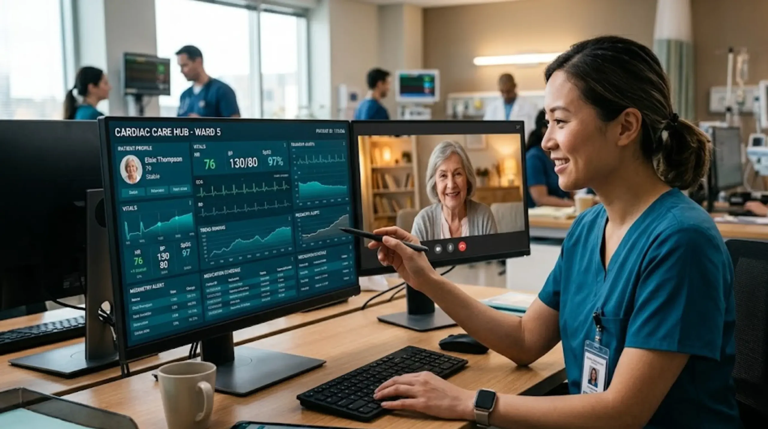 Heart Failure Tele-Nursing | Readmission | OneAlphaMed